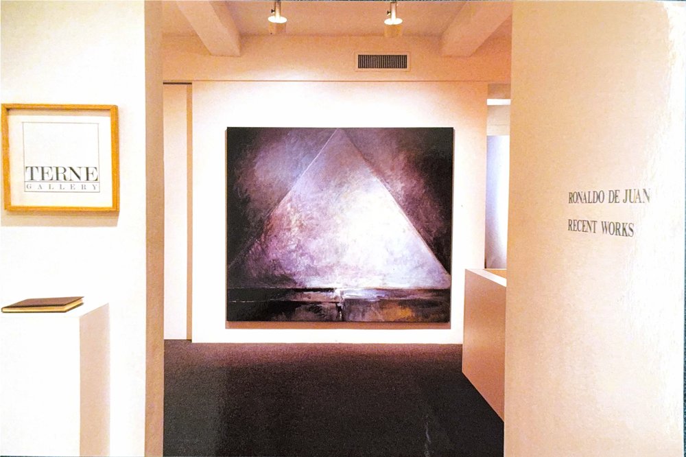 Exhibition entrance with title wall